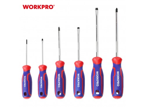 ΚΑΤΣΑΒΙΔΙΑ ΜΑΓΝΗΤΙΚΑ ΣΕΤ 6τμχ WP200504 WORKPRO (PROFI) (ΚΑΡΤΕΛΑ)
