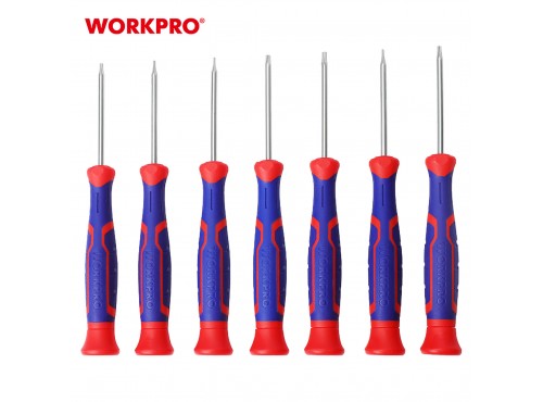 ΚΑΤΣΑΒΙΔΙΑ TORX ΣΕΤ 7τμχ ΑΚΡΙΒΕΙΑΣ WP200510 WORKPRO (PROFI) (ΚΑΡΤΕΛΑ)