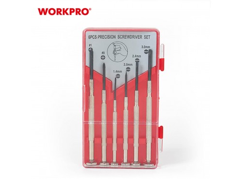 ΚΑΤΣΑΒΙΔΙΑ ΣΕΤ 6τμχ ΑΚΡΙΒΕΙΑΣ WP200508 WORKPRO (ΚΑΡΤΕΛΑ)