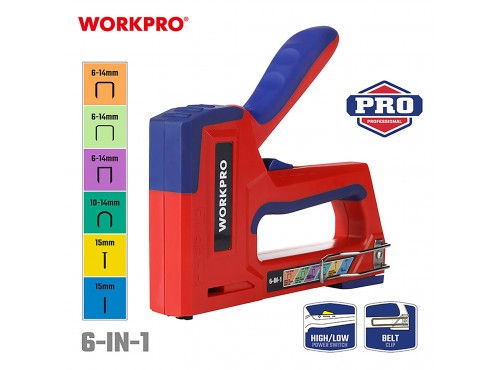 ΚΑΡΦΩΤΙΚΑ ΜΕΓΑΛΑ 6 -14mm (6 in 1) (ΠΡΟΚΑ - ΔΙΧΑΛΟ) WP223002 WORKPRO (PROFI)