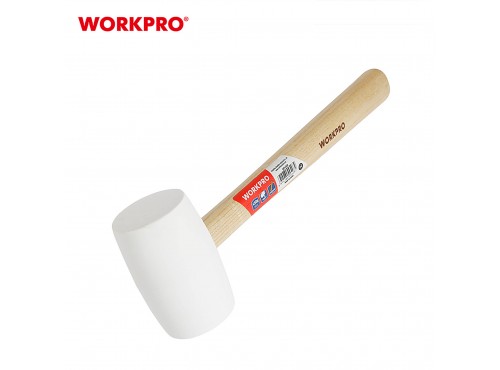 ΜΑΤΣΟΛΑ ΛΑΣΤΙΧΟ ΞΥΛΙΝΗ ΛΑΒΗ. 450gr (ΑΣΠΡΟ) WP241038 WORKPRO (PROFI)