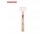 ΜΑΤΣΟΛΑ ΛΑΣΤΙΧΟ ΞΥΛΙΝΗ ΛΑΒΗ. 450gr (ΑΣΠΡΟ) WP241038 WORKPRO (PROFI)
