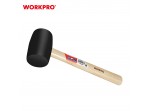 ΜΑΤΣΟΛΑ ΛΑΣΤΙΧΟ ΞΥΛΙΝΗ ΛΑΒΗ. 450gr (ΜΑΥΡΟ) WP241039 WORKPRO (PROFI)