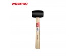 ΜΑΤΣΟΛΑ ΛΑΣΤΙΧΟ ΞΥΛΙΝΗ ΛΑΒΗ. 450gr (ΜΑΥΡΟ) WP241039 WORKPRO (PROFI)