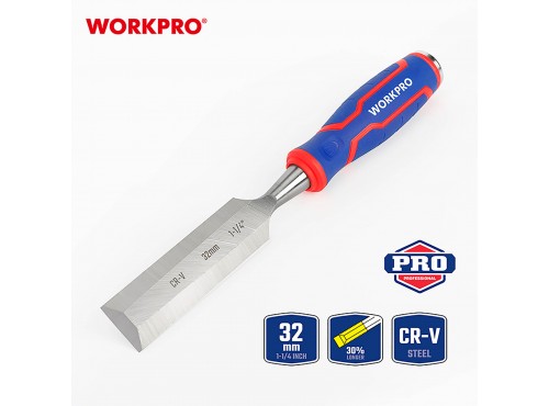 ΣΚΑΡΠΕΛΑ ΠΛΑΣΤΙΚΗ ΛΑΒΗ 32mm(1-1/4") WP243011 WORKPRO (PROFI) (ΚΑΡΤΕΛΑ)