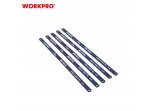 ΛΑΜΑ ΑΕΡΟΣ ΣΕΤ 5ΤΜΧ (24TPI) BI-METAL 300x12mm WP215033 WORKPRO (PROFI) (ΚΑΡΤΕΛΑ)