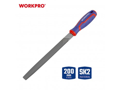 ΛΙΜΑ ΠΛΑΚΕ 200mm (8") WP251001 WORKPRO (PROFI)
