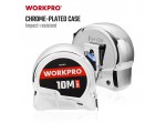 ΜΕΤΡΟ ΡΟΛΟ WORKPRO. (PROFI) 10mx25mm ΜΕΤΑΛΛΙΚΟ WP261013 (ΚΑΡΤΕΛΑ)