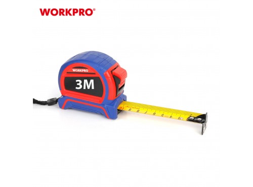 ΜΕΤΡΟ ΡΟΛΟ ΜΑΓΝΗΤΙΚΟ 7,5mx25mm ΜΕ ΛΑΣΤΙΧΟ WP261043 WORKPRO (PROFI) (ΚΑΡΤΕΛΑ)