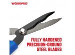 ΨΑΛΙΔΑ ΧΛΟΗΣ WORKPRO ΚΥΜΑΤΟΕΙΔΗΣ ΛΑΜΑ (580mm) WP332015