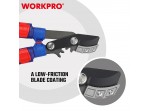 ΨΑΛΙΔΑ ΚΟΡΜΟΥ ΜΕ ΑΜΟΝΙ ΤΗΛΕΣΚΟΠΙΚΗ WORKPRO (630-940mm) WP332022
