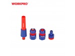 ΥΔΡΟΡΥΘΜΙΣΤΗΣ ΠΛΑΣΤΙΚΟΣ ΣΕΤ 5τμχ WP334006 WORKPRO (ΚΑΡΤΕΛΑ)