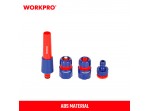 ΥΔΡΟΡΥΘΜΙΣΤΗΣ ΠΛΑΣΤΙΚΟΣ ΣΕΤ 5τμχ WP334006 WORKPRO (ΚΑΡΤΕΛΑ)