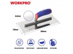 ΣΠΑΤΟΥΛΑ ΚΟΛΛΑΣ (0.8x0.8cm) 28 x 13 cm INOX WP323002 WORKPRO (PROFI)