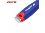 ΞΥΣΤΡΑ INOX 80mm ΠΛΑΣΤΙΚΗ ΛΑΒΗ (PP & TPR) WP321015 WORKPRO (PROFI)
