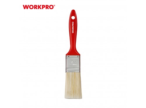 ΠΙΝΕΛΑ WORKPRO KOKKINA 1,5" (38mm) ΠΛΑΣΤΙΚΗ ΛΑΒΗ WP325002