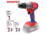 ΕΠΑΝΑΦΟΡΤΙΖΟΜΕΝΟ ΔΡΑΠΑΝΟΚΑΤΣΑΒΙΔΟ 20V-Li BL SOLO** WP390000 WORKPRO (PROFI)