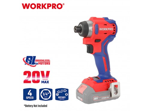 ΕΠΑΝΑΦΟΡΤΙΖΟΜΕΝΟ ΚΑΤΣΑΒΙΔΙ ΠΑΛΜΙΚΟ 20V-Li BL SOLO** WP390100 WORKPRO (PROFI)