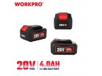 ΜΠΑΤΑΡΙΑ 20V-Li 4.0Ah WP395002 WORKPRO (PROFI)