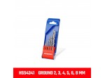 ΤΡΥΠΑΝΙΑ ΑΕΡΟΣ ΣΕΤ 6τμχ HSS-4341 WP400460 WORKPRO (PROFI) (ΚΑΡΤΕΛΑ)