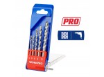 ΤΡΥΠΑΝΙΑ ΔΙΑΜΑΝΤΙ ΣΕΤ 5τμχ WP401070 WORKPRO (PROFI) (ΚΑΡΤΕΛΑ)