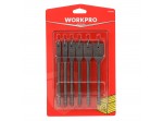 ΤΡΥΠΑΝΙ ΦΤΕΡΟΥ. ΣΕΤ 6τμχ WP402070 WORKPRO (PROFI) (ΚΑΡΤΕΛΑ)