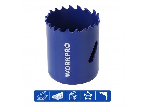ΠΟΤΗΡΟΤΡΥΠΑΝΑ 25mm BI-METAL WP403018 WORKPRO (ΚΑΡΤΕΛΑ)