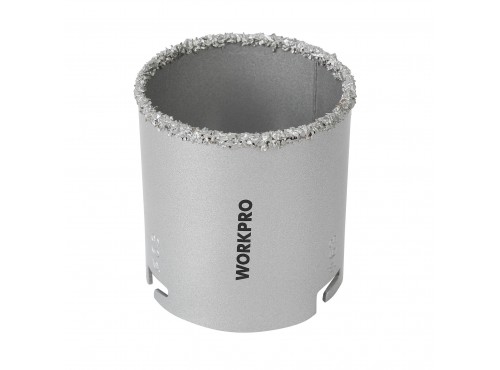 ΠΟΤΗΡΟΤΡΥΠΑΝΑ ΠΛΑΚΙΔΙΩΝ ΚΑΡΒΙΔΙΟΥ 73mm WP403205 WORKPRO (ΚΑΡΤΕΛΑ)