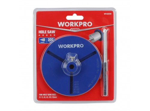 ΥΠΟΔΟΧΗ ΓΙΑ ΠΟΤΗΡΟΤΡΥΠΑΝΑ ΚΑΡΒΙΔΙΟΥ 73-113mm WP403239 WORKPRO (ΚΑΡΤΕΛΑ)