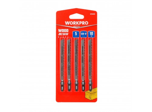 ΛΑΜΑ ΣΕΓΑΣ ΞΥΛΟΥ 100mm BOSCH (ΣΕΤ 5τμχ) 10TPI WP404005 WORKPRO (PROFI) (ΚΑΡΤΕΛΑ)