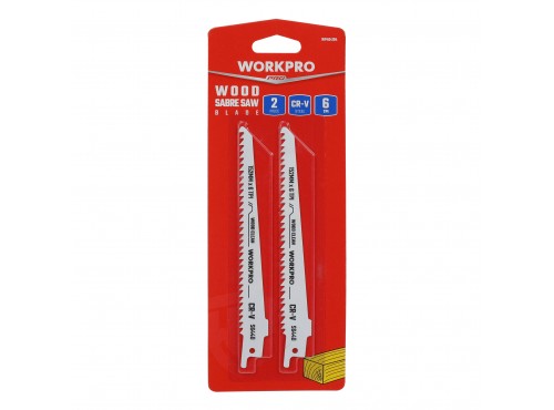 ΛΑΜΑ ΣΠΑΘΟΣΕΓΑΣ ΓΙΑ ΞΥΛΟ 150mm BOSCH ΣΕΤ 2 ΤΜΧ WP404104 WORKPRO (ΚΑΡΤΕΛΑ)