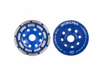 ΔΙΣΚΟΙ ΔΙΑΜΑΝΤΙ ΛΕΙΑΝΣΗΣ 125 mm WP405209 WORKPRO (PROFI) (ΚΑΡΤΕΛΑ)