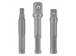 ΚΑΡΥΔΑΚΙ ΑΝΤΑΠΤΟΡΑΣ SDS PLUS ΣΕΤ 3τμχ(1/4", 3/8", 1/2")WP408251 WORKPRO (PROFI)(ΚΑΡΤΕΛΑ)