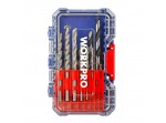 ΤΡΥΠΑΝΙΑ ΑΕΡΟΣ. ΞΥΛΟΥ,ΜΠΕΤΟΥ ΣΕΤ 16τμχ WP409011 WORKPRO