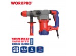 ΣΚΑΠΤΙΚΟ ΠΕΡΙΣΤΡΟΦΙΚΟ ΠΙΣΤΟΛΕΤΟ 1500W SDS PLUS WP470401CE WORKPRO (PROFI)