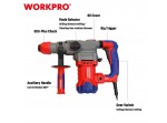 ΣΚΑΠΤΙΚΟ ΠΕΡΙΣΤΡΟΦΙΚΟ ΠΙΣΤΟΛΕΤΟ 1500W SDS PLUS WP470401CE WORKPRO (PROFI)