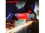 ΓΩΝΙΑΚΟΣ ΤΡΟΧΟΣ 800W Φ115mm WP472003 WORKPRO (PROFI)