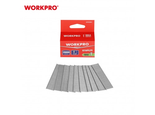 ΚΑΡΦΙΑ ΒΕΛΟΝΑΚΙΑ (1,25x1,00mm) τύπος 18GA-15mm WP223014 WORKPRO (ΠΑΚΟ 2.000τμχ) (ΚΑΡΤΕΛΑ)