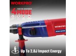 ΣΚΑΠΤΙΚΟ ΠΕΡΙΣΤΡΟΦΙΚΟ ΠΙΣΤΟΛΕΤΟ 800W SDS PLUS WP470406 WORKPRO