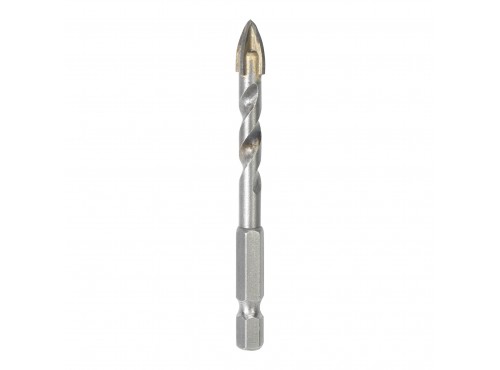 ΤΡΥΠΑΝΙ ΠΛΑΚΙΔΙΩΝ + ΓΥΑΛΙΟΥ X-TIP 5x76/33mm (ΕΞΑΓ.ΥΠΟΔΟΧΗ 1/4΄΄)WP401040 WORKPRO (PROFI) (ΚΑΡΤΕΛΑ)
