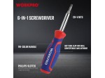ΚΑΤΣΑΒΙΔΙ 6 ΣΕ 1 WP221046 WORKPRO (PROFI) (ΚΑΡΤΕΛΑ)
