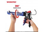 ΠΙΣΤΟΛΙ ΣΙΛΙΚΟΝΗΣ ΒΑΡΕΩΣ ΤΥΠΟΥ 230mm(9") ΜΕ ΣΤΟΠ WP224001 WORKPRO (PROFI)