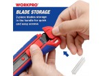 ΚΟΦΤΗΣ ΜΟΚΕΤΩΝ WORKPRO (PROFI) 18mm WP212009 (ΚΑΡΤΕΛΑ)