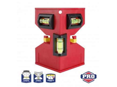 ΑΛΦΑΔΙ ΔΟΚΩΝ ΜΑΓΝΗΤΙΚΟ 125x75mm WP262029 WORKPRO