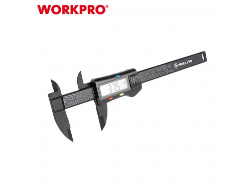 ΠΑΧΥΜΕΤΡΟ ΨΗΦΙΑΚΟ 150mm(6") WP266001 WORKPRO (PROFI) (ΚΑΡΤΕΛΑ)