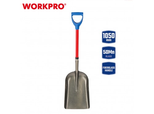 ΦΤΥΑΡΙ ΤΕΤΡΑΓΩΝΗ ΜΥΤΗ ΜΕ FIBERGLASS ΛΑΒΗ (1110mm) WP335003 WORKPRO