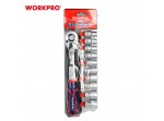 ΚΑΡΥΔΑΚΙΑ 1/2" ΣΕΤ 12τμχ WP202586 WORKPRO