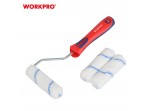 ΣΕΤ ΒΑΨΙΜΑΤΟΣ 4τμχ (ΣΚΑΦΑΚΙ+ΡΟΛΑ) WP204303 WORKPRO (PROFI)