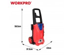 ΠΛΥΣΤΙΚΟ ΜΗΧΑΝΗΜΑ 2200W 160bar WP423012 WORKPRO (PROFI)