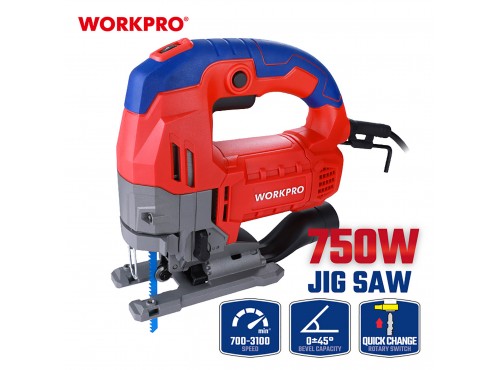 ΣΕΓΑ ΗΛΕΚΤΡΙΚΗ 750W ΡΥΘΜΙΖΟΜΕΝΗ WP471001CE WORKPRO ΒΑΡΕΩΣ ΤΥΠΟΥ (PROFI)